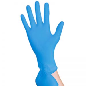 MPG10011  9 Inch Nitrile Examination Powdered Glove