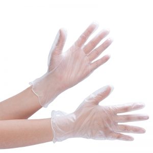 MPG10021    9 Inch Vinyl Powdered Examination Glove