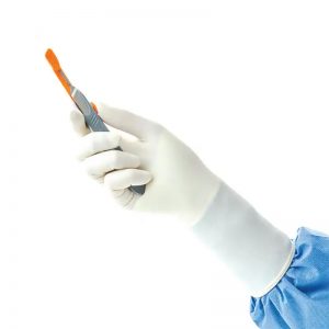 MPG10033      12 Inch Latex Examination Powdered Glove